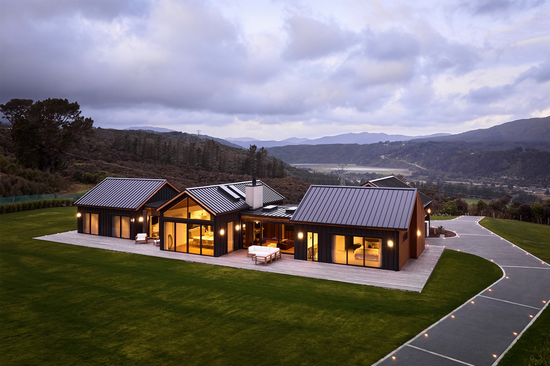 High-value lifestyle home in New Zealand countryside